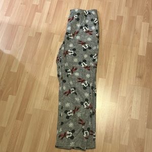Disney Fleece Pajama bottoms. Sz L